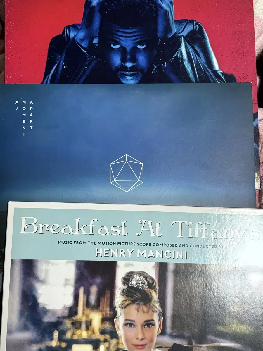 티파니에서 아침을, weekend 위켄드, odesza 한정판 lp 엘피